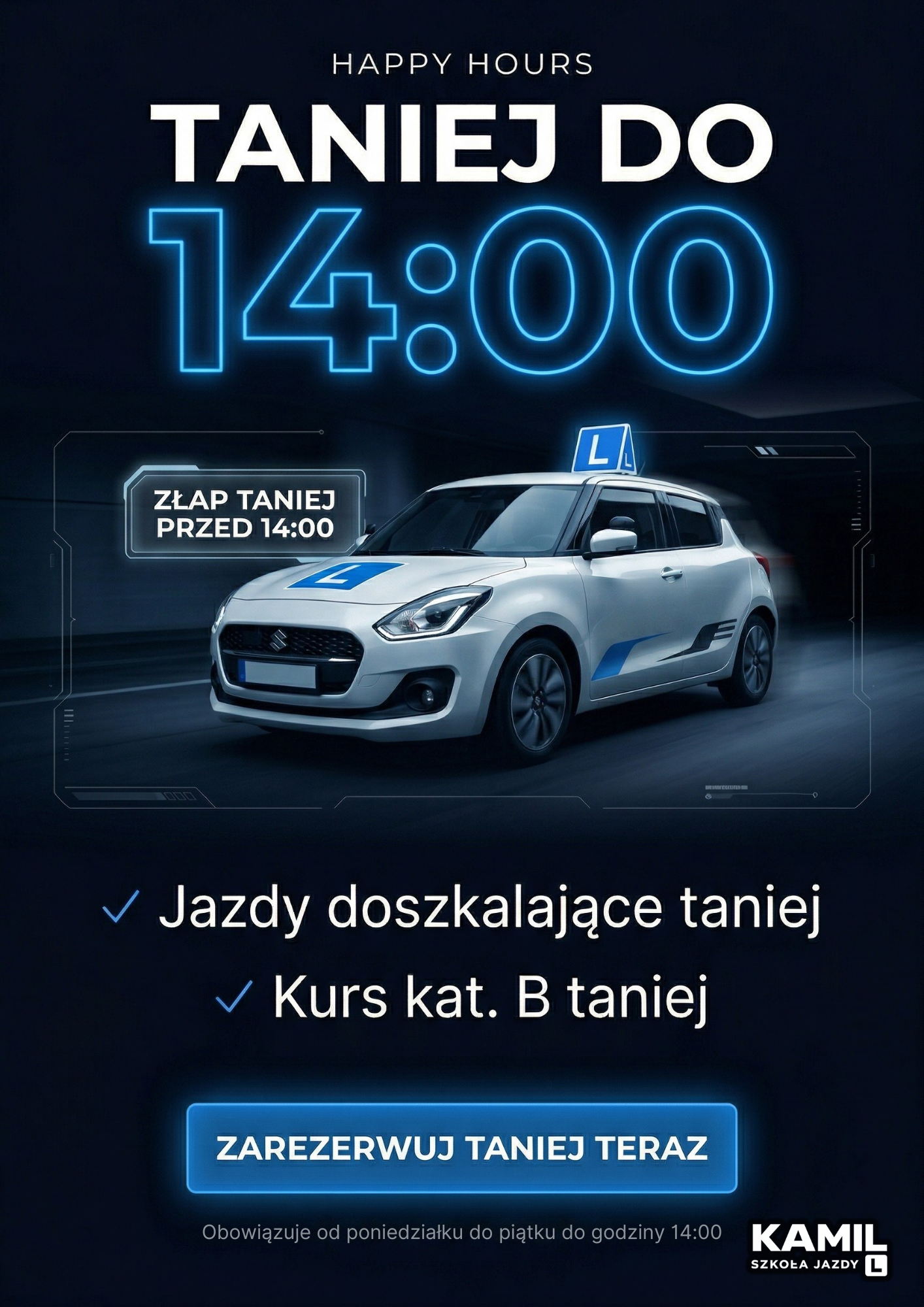 Promocja Szkoła Jazdy